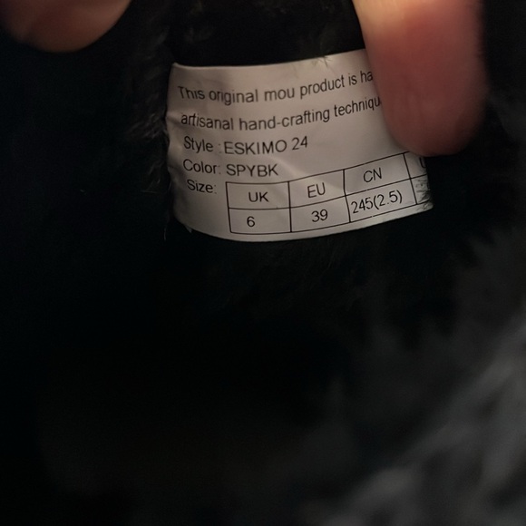 Mou Eskimo 24 Embossed Boots 39EU - Picture 7 of 11